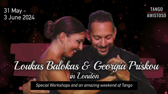 Loukas & Georgia in London, where to find Ariel, Negracha on Fridays & Tango Trips